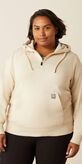 Rebar Skill Set 1/2 Zip Hoodie Front Plus